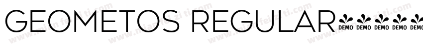 Geometos Regular字体转换